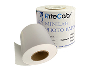 กระดาษภาพถ่าย Minilab Luster เคลือบเรซินแห้งทันทีสำหรับเครื่องพิมพ์อิงค์เจ็ท Fuji Epson