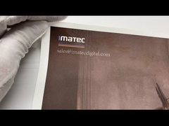 280gm แมทพอลิเอสเตอร์แคนวาสสําหรับการพิมพ์สารละลายอากาศ / ลาเท็กซ์