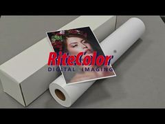 กระดาษภาพถ่ายแบบไมโครพรุนชนิดเงา RC สำหรับการพิมพ์หน้ากว้าง