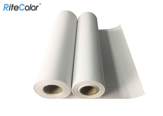 Wide Format Inkjet Printable Canvas , 260gsm Matte Polyester Canvas Fabric