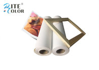 Eco Solvent Ink Matte Digital Printing Canvas Roll 380gsm For Printers