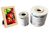 กระดาษภาพถ่าย Inkjet RC Glossy Dry Minilab สำหรับ Fuji Frontier Epson Surelab Noritsu