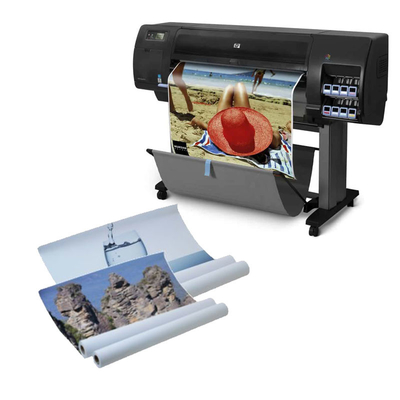Inkjet Aqueous 260gsm RC Luster Photo Paper Roll สําหรับการพิมพ์ของ Epson