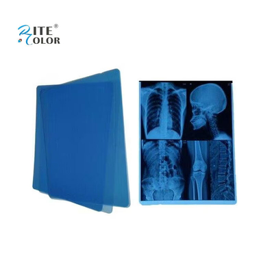 A4 Medical Inkjet Dry X-Ray Imaging Blue Film สําหรับอุปกรณ์การแพทย์