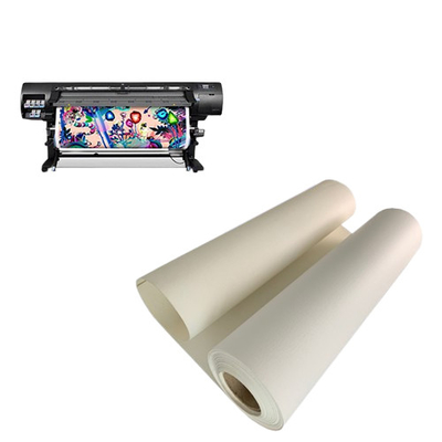 Eco Solvent Poly Cotton Canvas Matte สําหรับการพิมพ์พลอตเตอร์ดิจิตอล