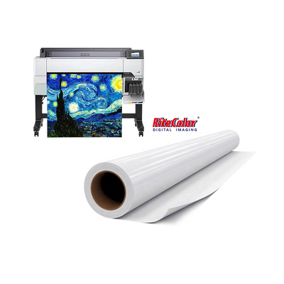 พรีเมียม กันน้ํา 260gsm สีสี Inkjet RC แซติน หนังสือรูปม้วน