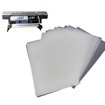 A4 Transparency Film Silk Screen PET Sheet ฟิล์มเจ็ตกันน้ํา สําหรับเครื่องพิมพ์เจ็ต