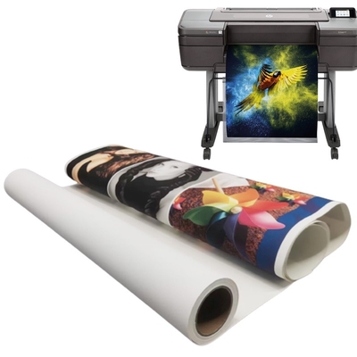 สารละลายพอลิคอทตัน แคนวาสแมท 420gsm สําหรับการพิมพ์งานศิลปะ Inkjet