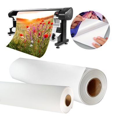 สติ๊กเกอร์สติ๊กเกอร์เคลือบแมท กระดาษติดตัวเอง 108gsm สําหรับเครื่องพิมพ์ Canon