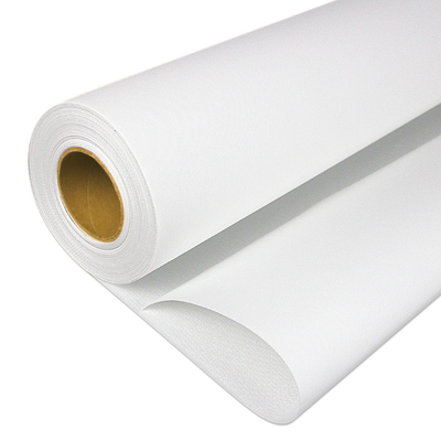 ม้วนผ้าใบโพลีเอสเตอร์เคลือบเงา Eco Solvent 260gsm กันน้ำสำหรับ Roland