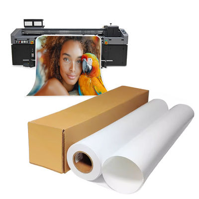 การพิมพ์ดิจิตอล พรีเมียม RC Luster Photo Paper Roll สําหรับเครื่องพิมพ์ขนาดใหญ่