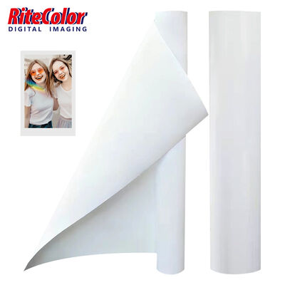 กระดาษอิงค์เจ็ท RC Luster เกรดพรีเมียม 260gsm แบบม้วน สำหรับการพิมพ์ภาพถ่ายความละเอียดสูงแบบหน้ากว้าง