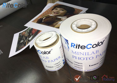 240Gsm Premium Digital RC Inkjet Minilab Photo Paper ม้วนกระดาษมันวาวและความมันวาวใน 4 