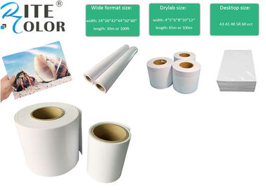 การพิมพ์ดิจิตอล Minilab Photo Paper A3 Matte Photo Paper เรซิ่นเคลือบผิวเคลือบเงา Microporous