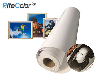 190gsm เงามันวาวเรซิ่นเคลือบกระดาษภาพถ่าย 2 นิ้ว / 3 นิ้ว Core สำหรับ Canon IPF8000